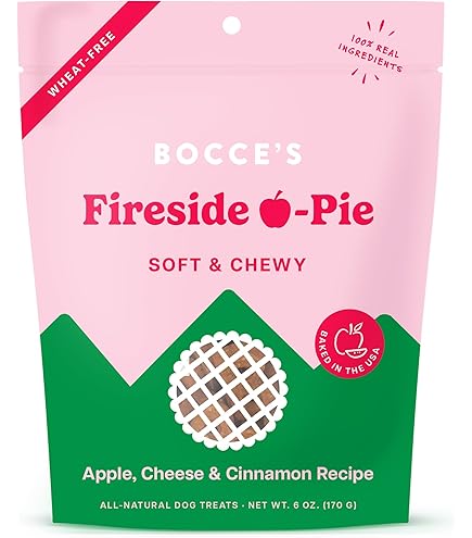 Bocce's Bakery Soft & Chewy Berry Cheesecake Dog Treats, 6 oz