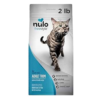 Nulo Freestyle Adult Trim Cat Food, Salmon & Lentils Recipe, Grain-Free, 2 lb Bag