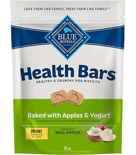 Blue Buffalo Health Bars Dog Treats - Bacon, Egg & Cheese - 16 oz - Natural Crunchy Biscuits