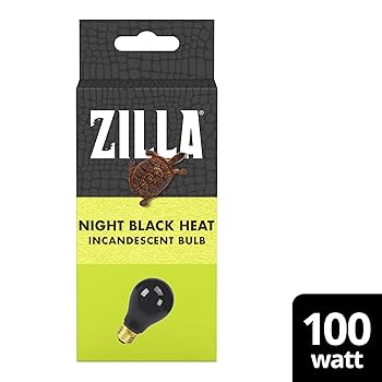 Zilla Night Black Heat Bulb - 100 Watt Incandescent Reptile Light