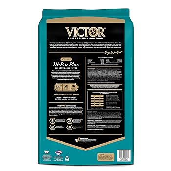 VICTOR Classic Hi-Pro Plus Dry Dog Food - All Life Stages, 40 lb Bag