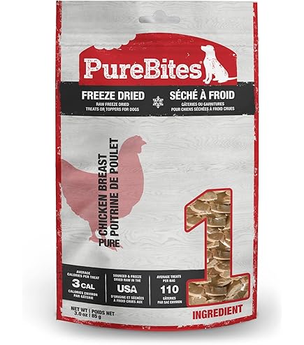PureBites Cheddar Cheese Freeze Dried Dog Treats - 4.2 oz - 1 Ingredient, USA Made