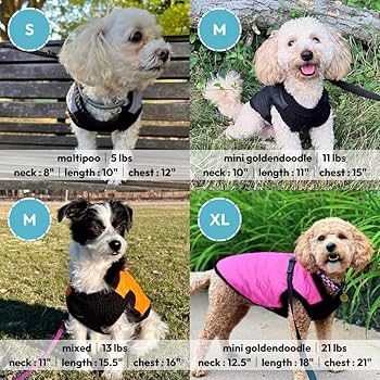 Gooby Fashion Vest Dog Jacket - Violet, XL - Warm, Water Resistant Winter Sweater