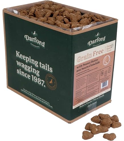 Darford Grain Free Baked Pumpkin & Veggie Dog Treats, 15 lb