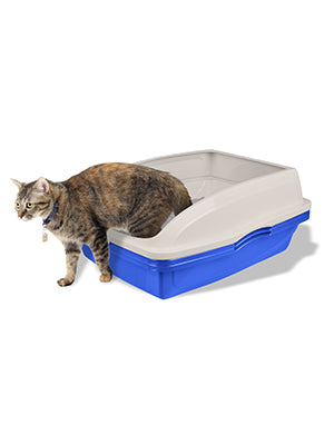Van Ness Pets Large Sifting Cat Litter Box with Frame, High Sided Pan