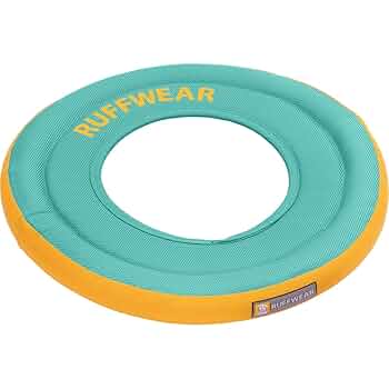 Ruffwear Hydro Plane Dog Toy - Floating Fetch Disc for Water & Snow, Large