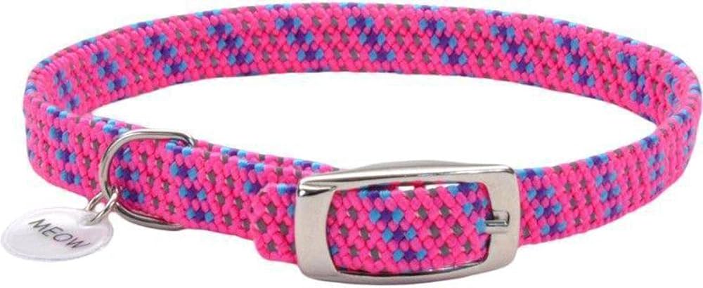 Coastal Pet ElastaCat Reflective Safety Stretch Cat Collar - Pink