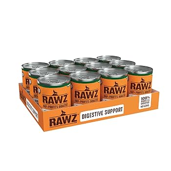 RAWZ Digestive Support Turkey & Pumpkin Dog Food - 12.5 oz Can