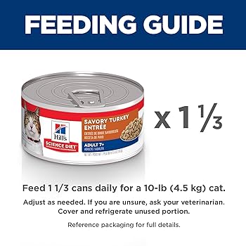 Hill's Science Diet Adult Savory Turkey Entree Canned Cat Food, 5.5oz