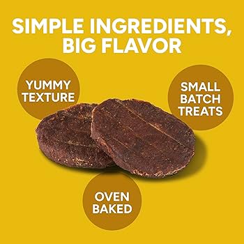 Wag More Bark Less Sliders Dog Treats, BBQ Chicken, 8 oz. Bag