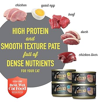 Tiki Cat After Dark Pate+ Variety Pack, Wet Canned Cat Food, 2.8 oz Cans (12 Pack)