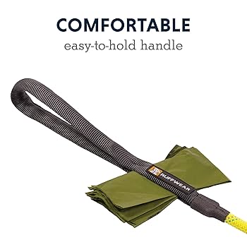 Ruffwear Knot-A-Long Rope Dog Leash - Lichen Green - 30 inch Short Lead
