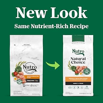 Nutro Natural Choice Adult Chicken & Brown Rice Recipe Dry Dog Food, 5 lb Bag