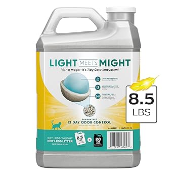 Purina Tidy Cats LightWeight Free & Clean Unscented Clumping Cat Litter - 8.5 lb Jug