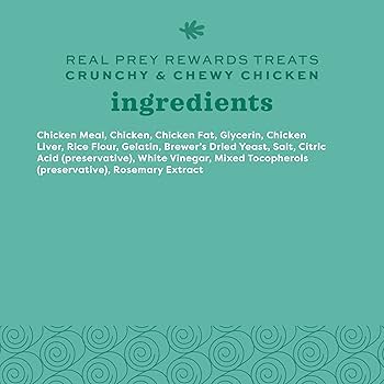 Oxbow Real Prey Rewards Ferret Treats - Chicken, Crunchy & Chewy, High Protein, 3 oz