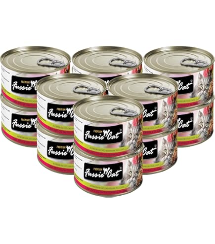Fussie Cat Tuna with Chicken Grain-Free Wet Cat Food, 5.5 oz Can
