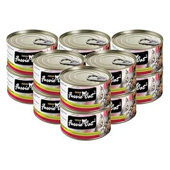 Fussie Cat Tuna with Oceanfish Grain-Free Canned Cat Food, 5.5 oz