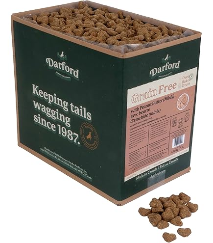 Darford Grain Free Peanut Butter & Veggie Dog Treats 15lb