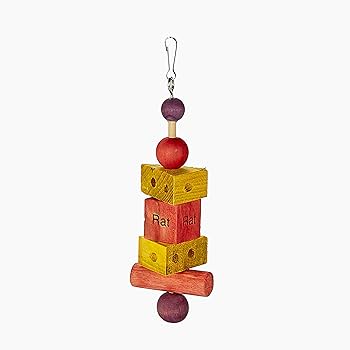 Kaytee Perfect Chews Ka-Bob for Rats - Chewable Wood Toy & Treat