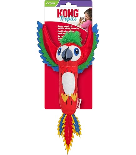 Kong Scrattles Acoustix Cat Toy - 2 Pack - with Catnip, Rattle, & Crinkle