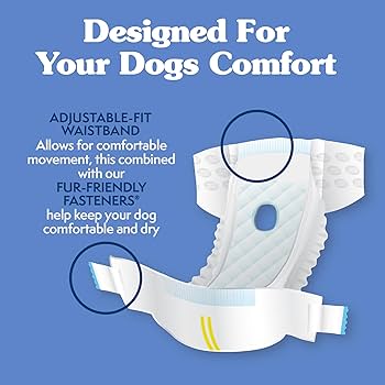 Simple Solution Disposable Dog Diapers - Extra Small/Toy Breed - 12 Count Pack