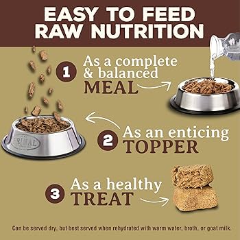 Primal Freeze-Dried Venison Cat Food Nuggets, 5.5 oz - Raw, Grain-Free Cat Meal