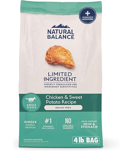 Natural Balance L.I.D. Chicken & Sweet Potato Small Breed Bites Dry Dog Food, 4 lb