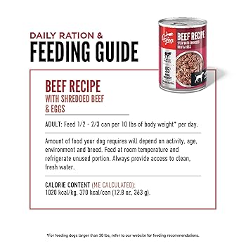 ORIJEN Beef Stew Pate Wet Dog Food, 12.8 oz Can