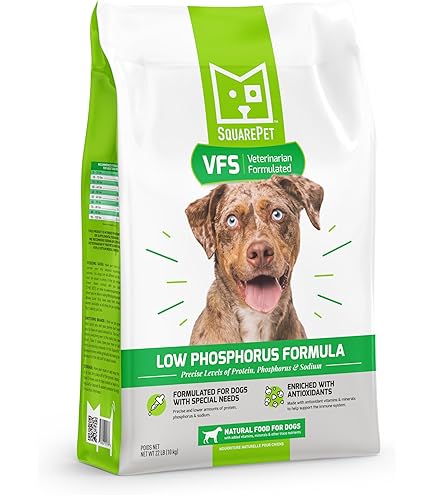 SquarePet VFS Ideal Digestion Dry Dog Food - Veterinarian Formula for Sensitive Stomachs