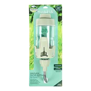 Oxbow Enriched Life Dripless Water Bottle - 15 oz - Small Animal Water Bottle