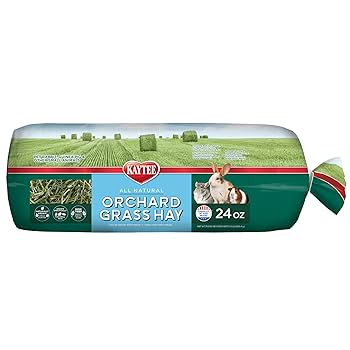 Kaytee Orchard Grass Natural Hay for Small Animals, 24 oz Bag