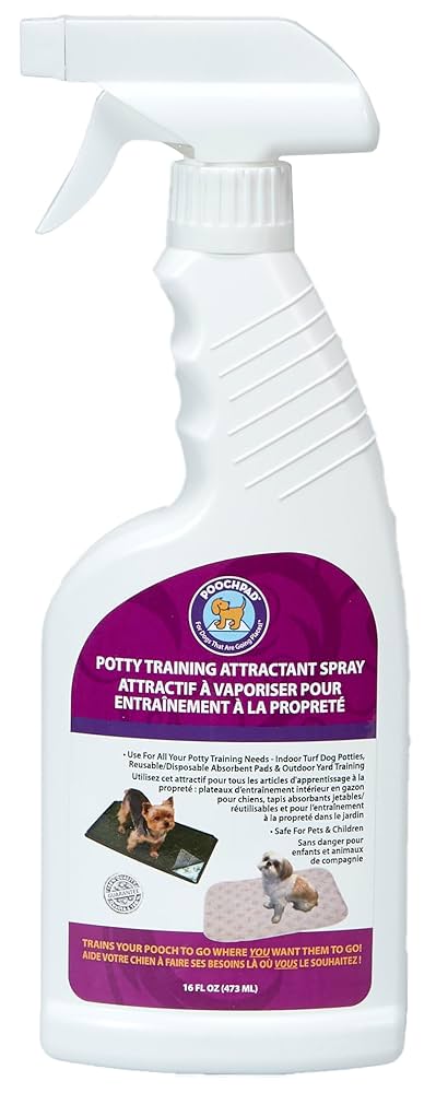 PoochPad Potty Training Attractant Spray for Dogs & Puppies - 16 oz