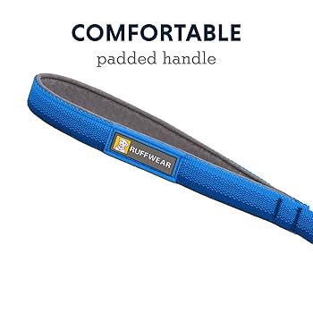 Ruffwear Front Range Dog Leash, 5 ft, Coastal Fade - Padded Handle Everyday Walking Lead