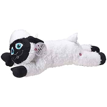Spot Baa Baa Black Sheep Plush Dog Toy - 24 Inch Squeaky Fleece Toy