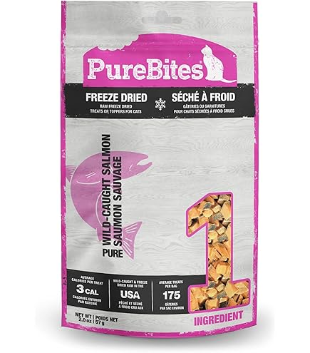 PureBites Tuna Freeze Dried Cat Treats, 0.88 oz - Single Ingredient, Natural Cat Treats