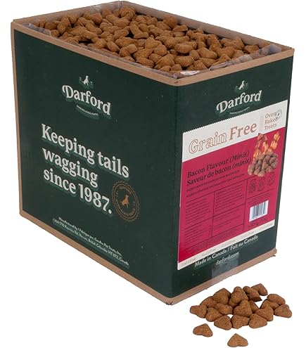 Darford Grain Free Peanut Butter with Mixed Veggies Mini Dog Treats - 15 lb
