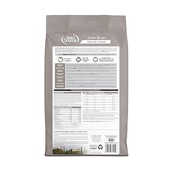 NutriSource Grain Free Senior Dog Food - Turkey Recipe - 5 lb Bag