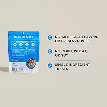 Open Farm Dehydrated Cod Skins Dog Treats, 2.25 oz - Single Ingredient, Grain-Free, Wild-Caught Cod