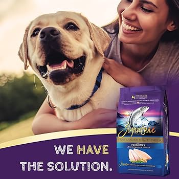 Zignature Trout & Salmon Meal Formula Dry Dog Food, 12.5-13.5 lb Bag, Limited Ingredient, Grain-Free