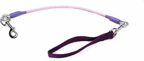 VirChewLy Indestructible Traffic Lead For Dogs, 30", Large, Pink