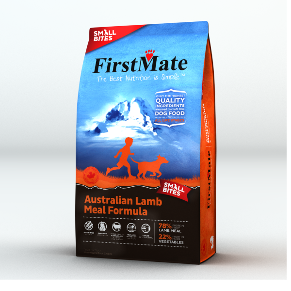 Firstmate Small Bites Grain Free Australian Lamb Dog Food, 14.5 lb