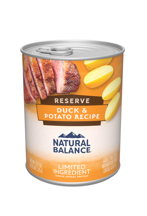Natural Balance L.I.D. Limited Ingredient Diets Duck & Potato Canned Dog Food, 13 oz