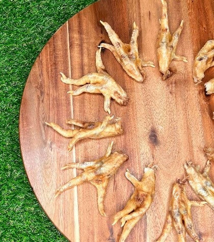Furever Fierce/Primal Rabbit Feet Dog Treats - 6 Count, Natural Chews