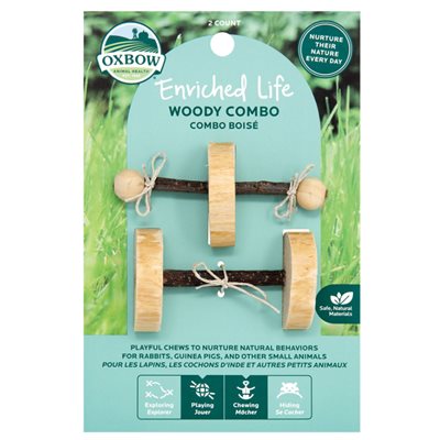 Oxbow Enriched Life Woody Combo Small Animal Toy