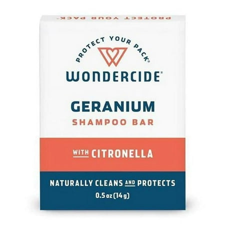 Wondercide Geranium & Citronella Shampoo Bar - 0.5 oz - Natural Dog & Cat Shampoo