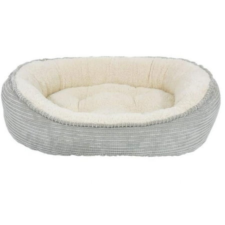 Rover Rest Large Cody Cuddler Dog Bed - Sterling - 39 x 30 Inches