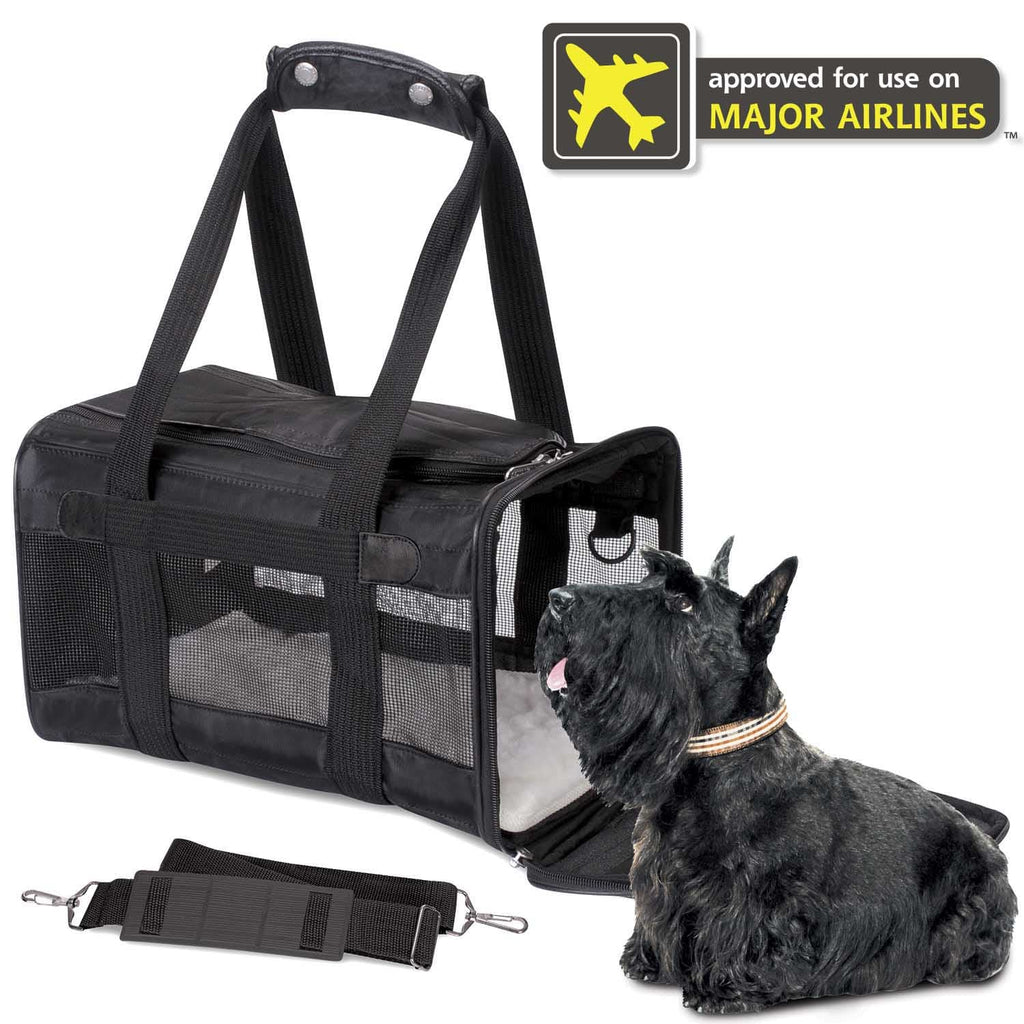 Sherpa Original Deluxe Airline Approved Pet Carrier - Black, Large