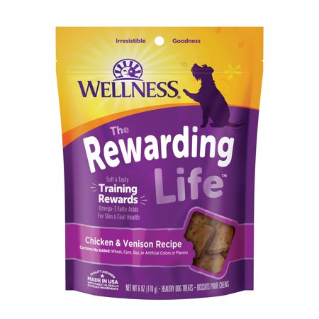 Wellness Rewarding Life Soft & Chewy Dog Treats  Grain Fr...