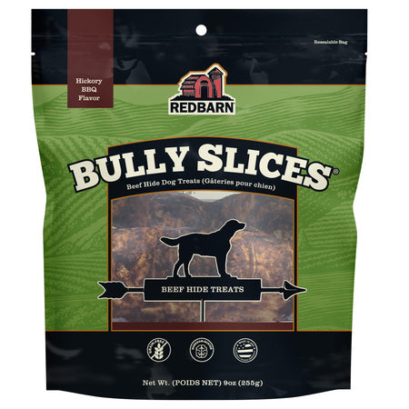 Redbarn Bully Slices Hickory BBQ Dog Treats, 9 oz