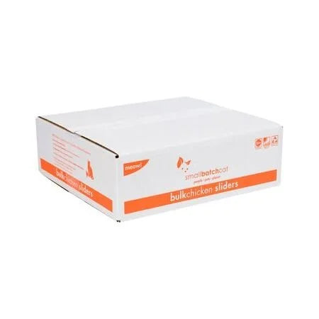 Small Batch Cat Bulk Chicken Sliders - 9lb Raw Frozen Cat Food